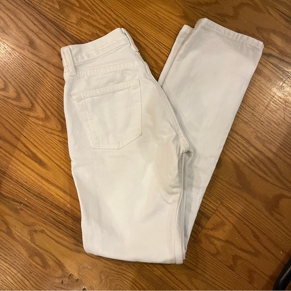 Levi’s 501 white jeans great condition size 24 runs small rare XXS size - Picture 3 of 3